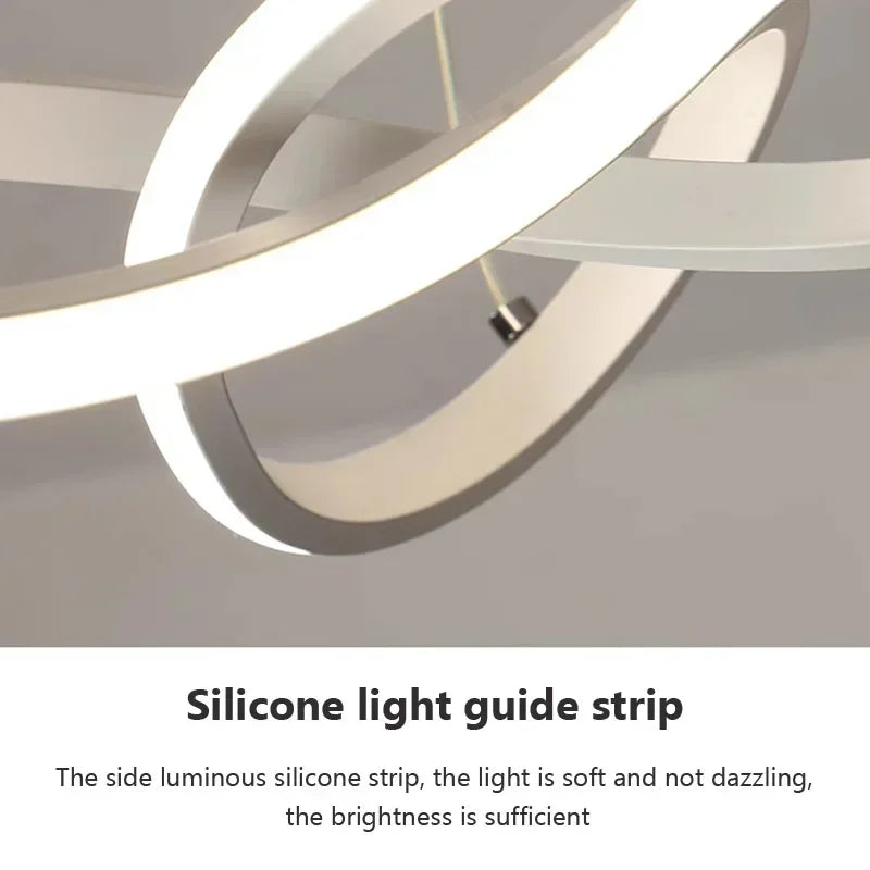 Nordic LED Ceiling Lamp For All Rooms Simple Illumination Light