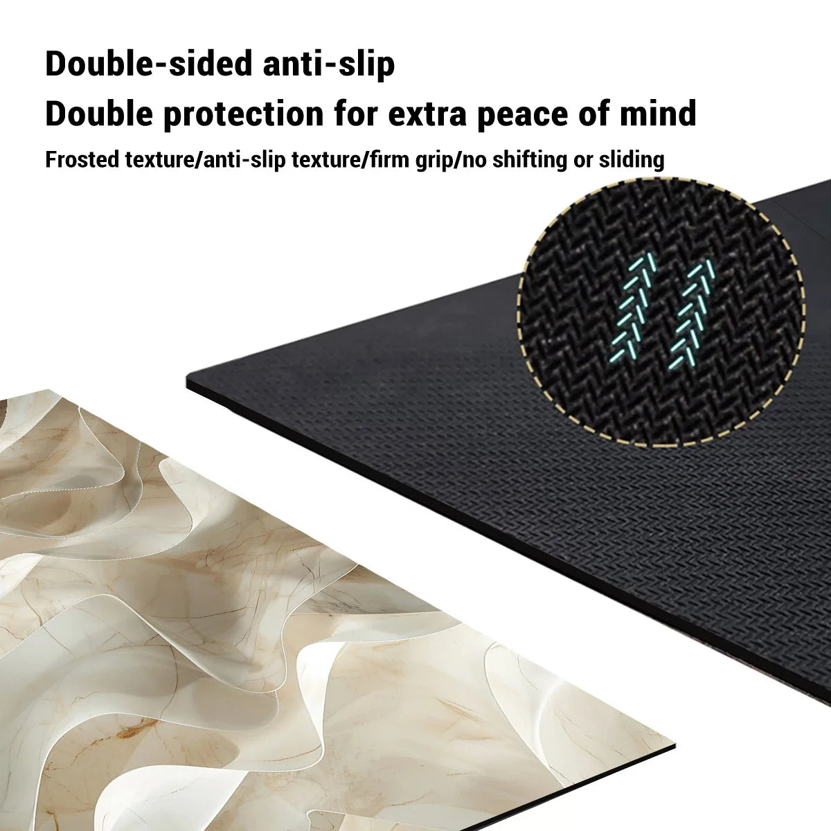 Luxury Bathroom Mat Quick Dry Non-slip Super Absorbent Bathroom Shower Carpet Toilet Doormat Machine Washable