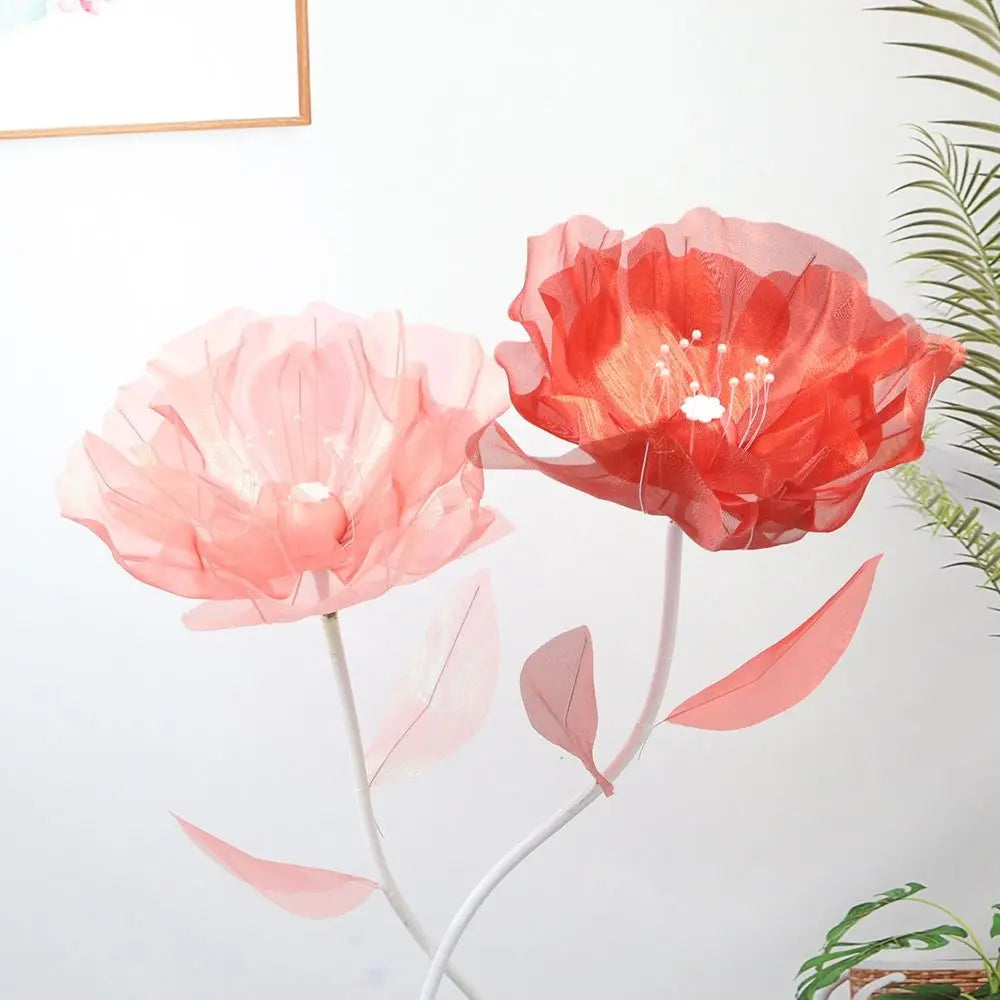 Flower Window Display 3D Flowers Hanging Hollow Flower