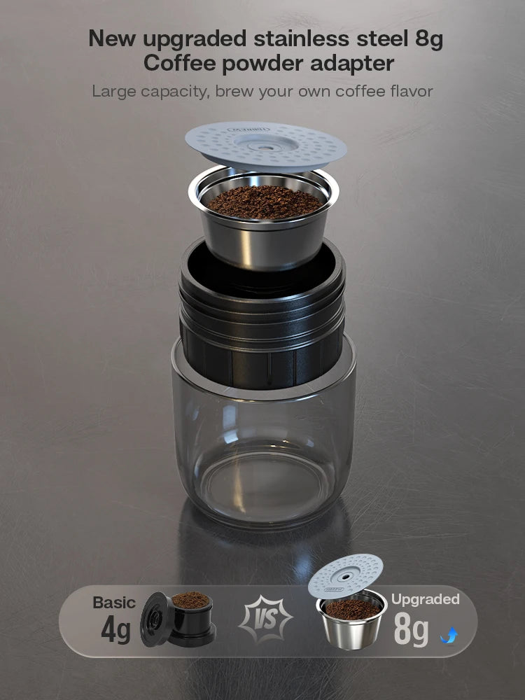 Automatic electric Coffee Machine Expresso Coffee Maker Nespresso Dolce Pod Capsule Coffee Powder