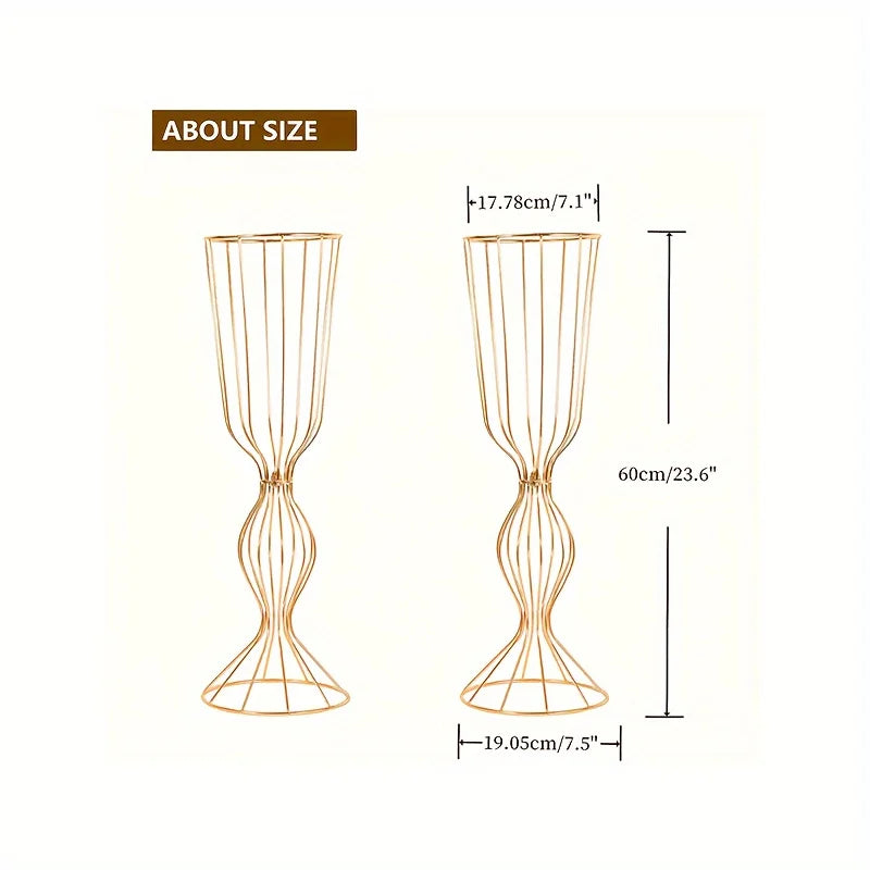 2/10 23.6in Vases, Centerpiece Display, Home Decoration for all Occasions