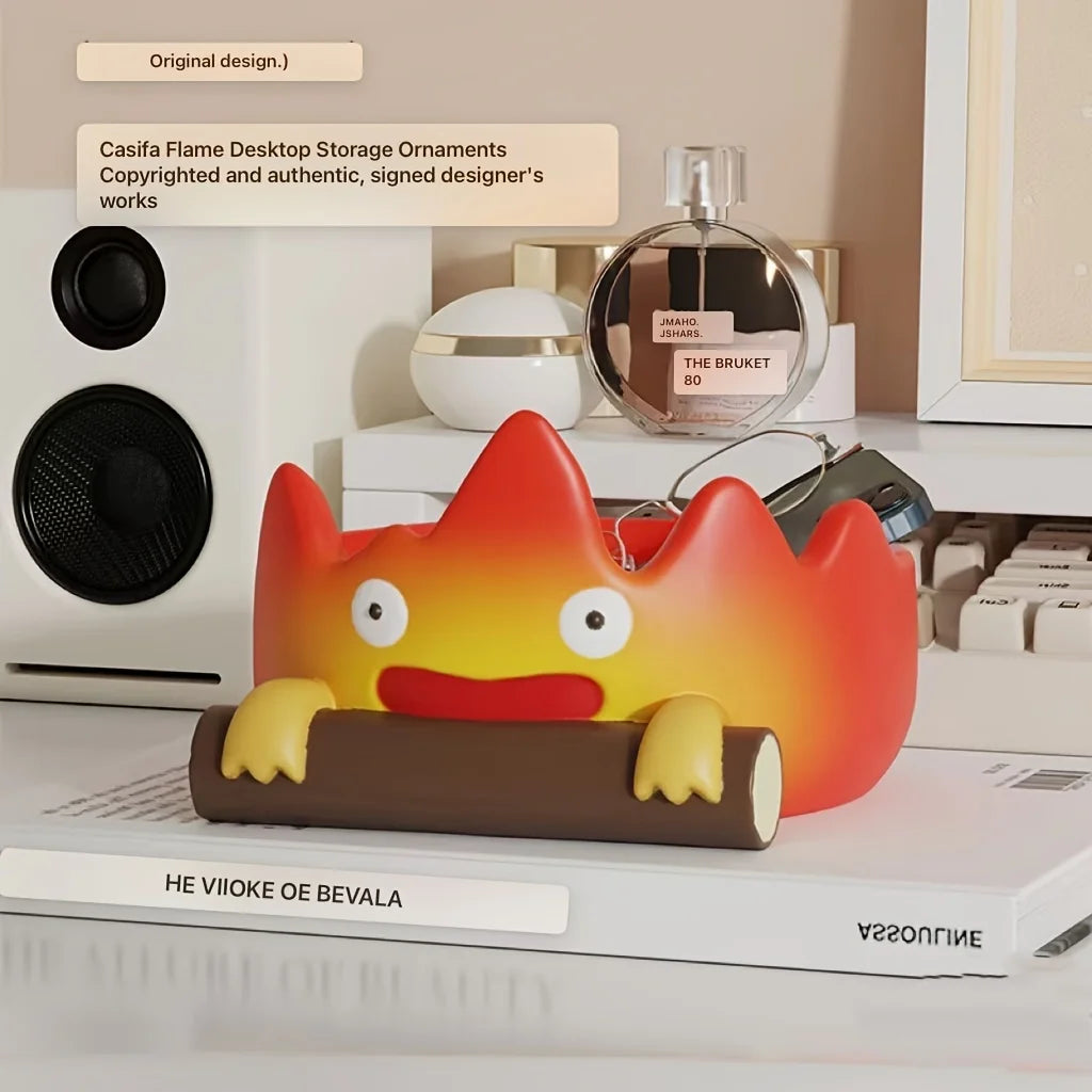 Cartoon Fire Person Tray Creative Animal Storage Creative Animal Storage indoor or outdoor