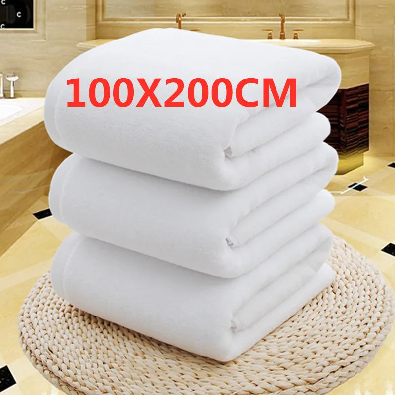 100x 200CM Towels 100% Cotton Towels, For Gym, Spa, Pool  . Light weight and Highly Absorbent Quick Drying