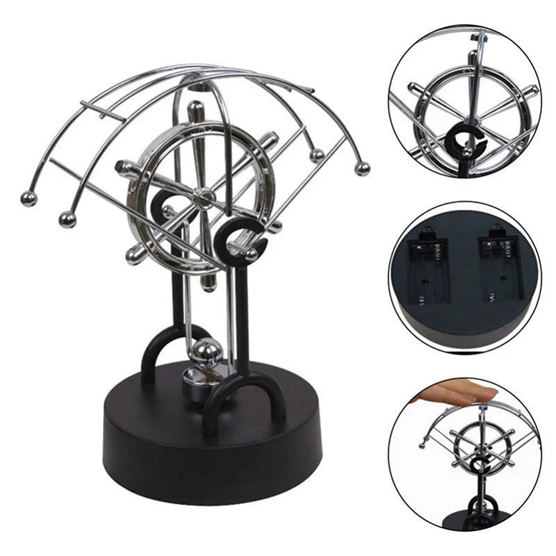 Pendulum/Permanent Ball Figurine Miniatures Steel Balance Ball Home Decor