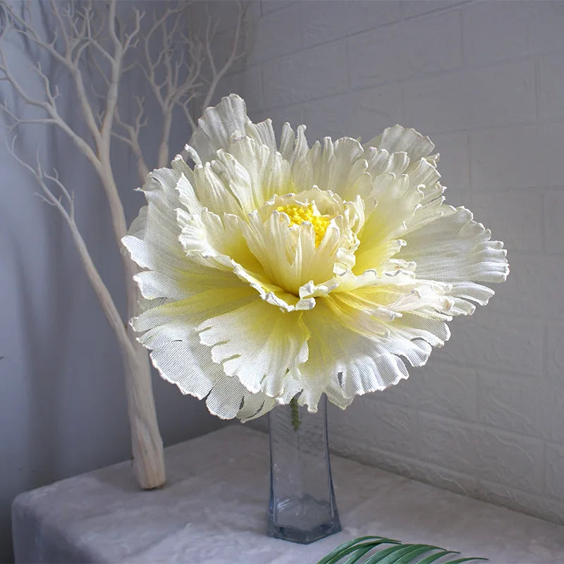 Peony Flower Background Flower Arch Decoration Window Display