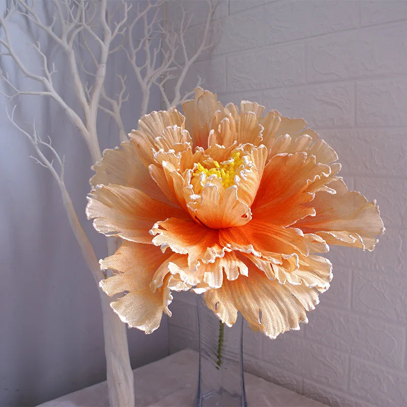 Peony Flower Background Flower Arch Decoration Window Display