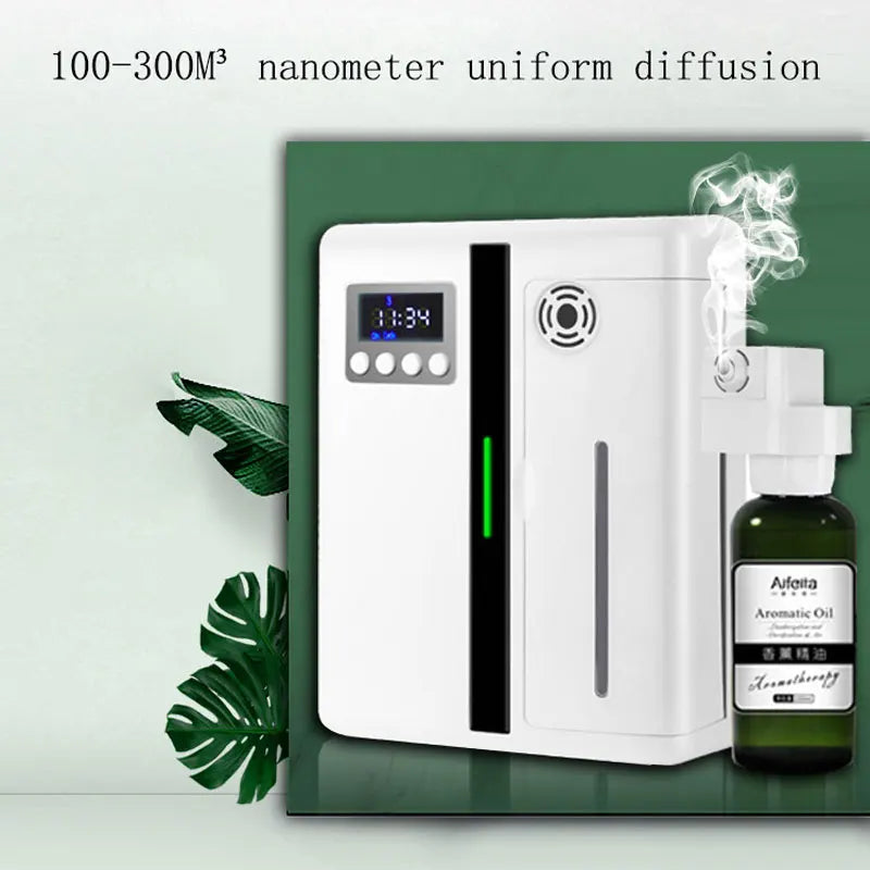 Scent Machine Aroma Diffuser Wall Mounted  With Fan Inside For All Areas