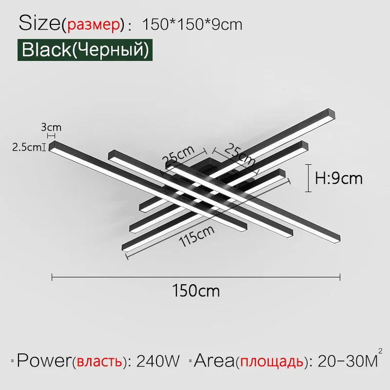 Ceiling light simple modern bedroom and living room atmosphere Nordic lamps minimalist living room lamp room ceiling lights