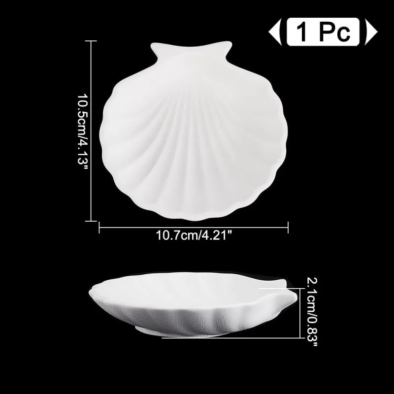 Jewelry Dish Tray Ceramic Dish Ring Holder Trinket Candy Bowl for Home Decor