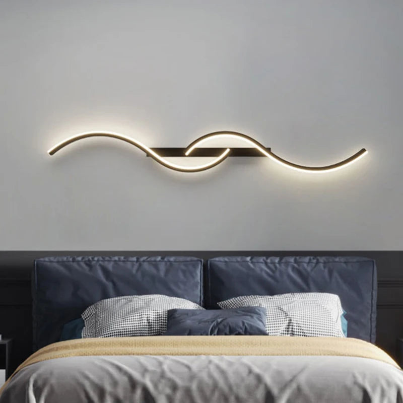 LED Wall Lamp Led Light Long Strip Wall Sconces Beautiful for all Rooms