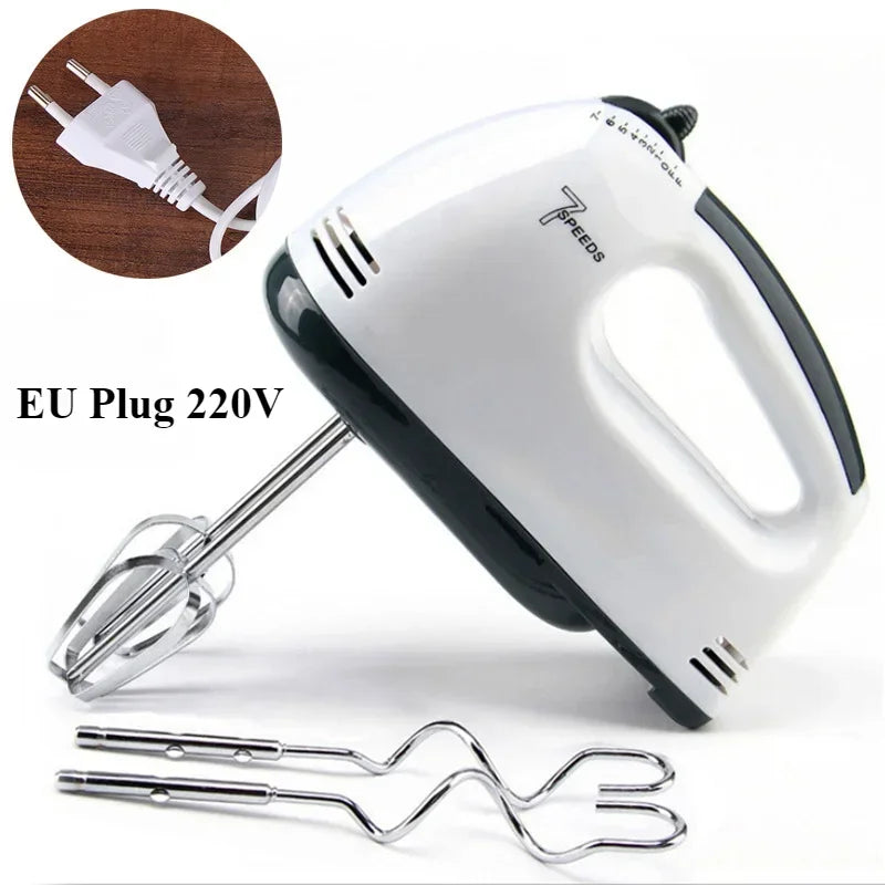 Handheld Electric Beater Automatic Mixer 7-speed Cream Blender