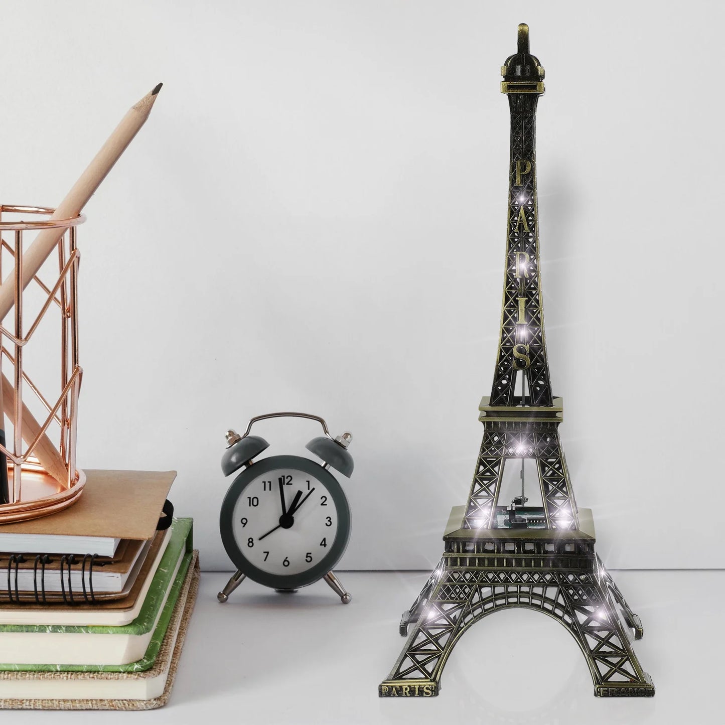 Led Light Paris Eiffel Tower Vintage Decoration