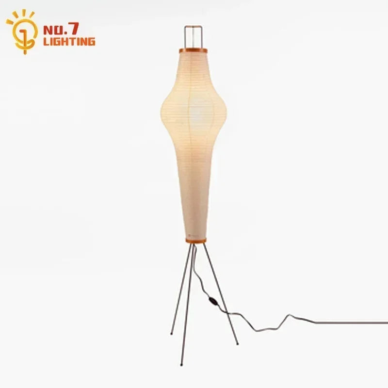 Japanese Yong Rice Paper Floor Lamp LED Decorated Art Stand Lights for all rooms
