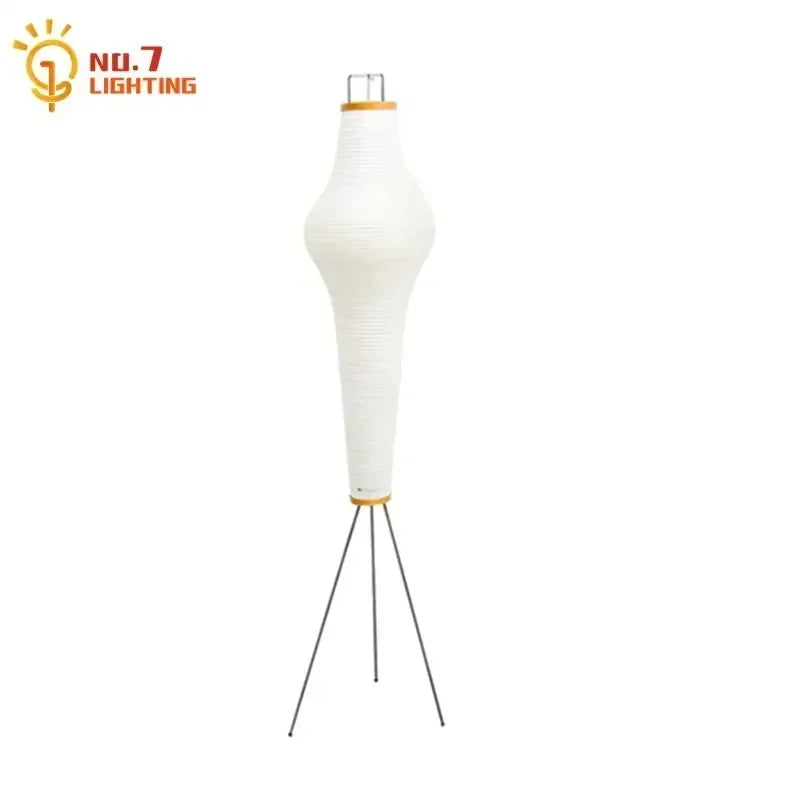 Japanese Yong Rice Paper Floor Lamp LED Decorated Art Stand Lights for all rooms