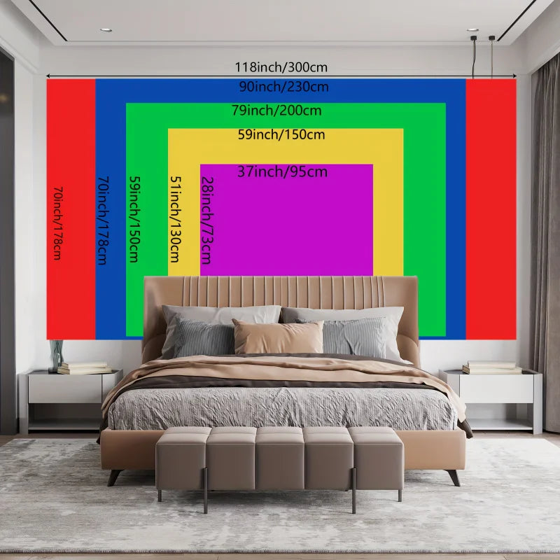 Harmonious Wolves 3D Wall Hanging Tapestry Decorative Wall Hanging for Home Decor