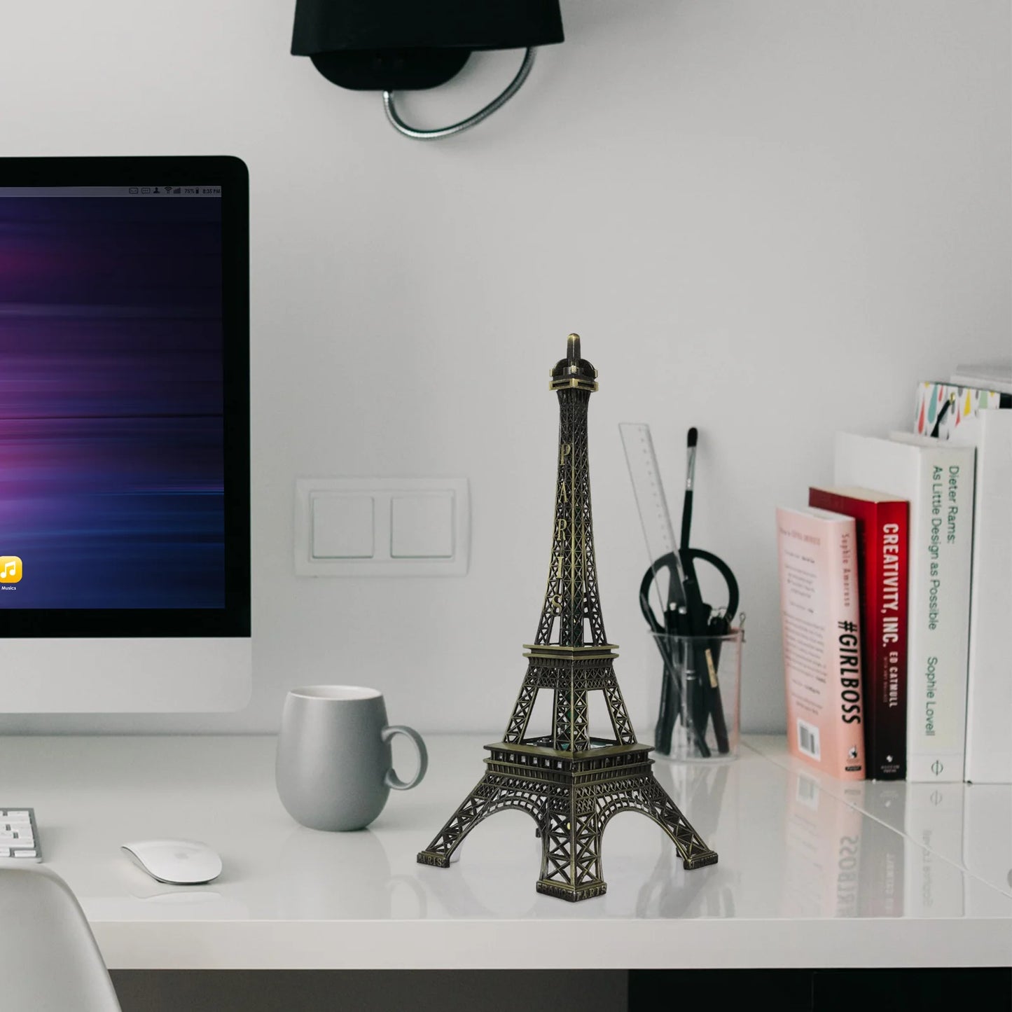 Led Light Paris Eiffel Tower Vintage Decoration
