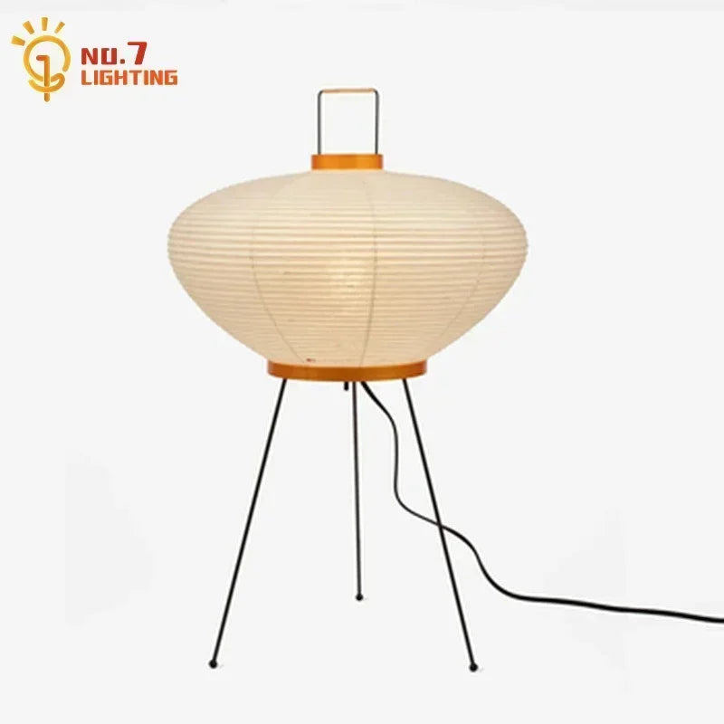Japanese Yong Rice Paper Floor Lamp LED Decorated Art Stand Lights for all rooms