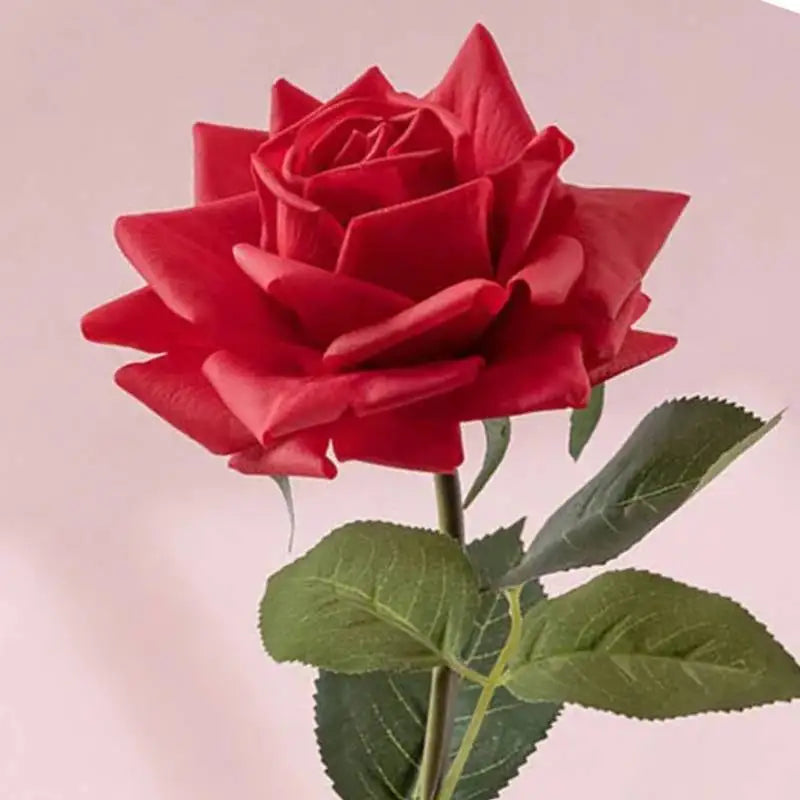 4Pcs Moisturizing Rose Flower Real Touch Flowers Rose Bouquet Party Home Decor