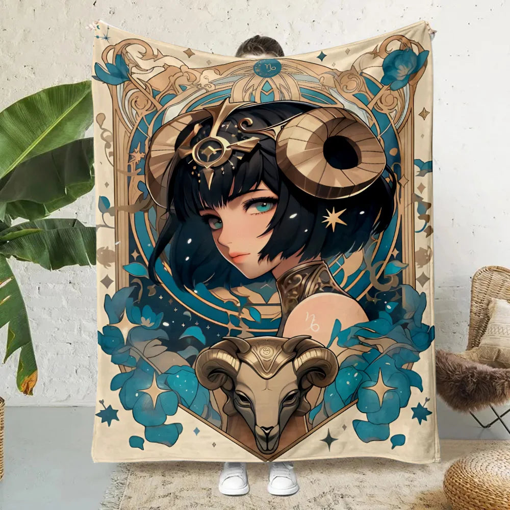 Anime Cartoon Printed Blanket Picnic Blankets Warm Blanket Soft and Comfortable Blanket