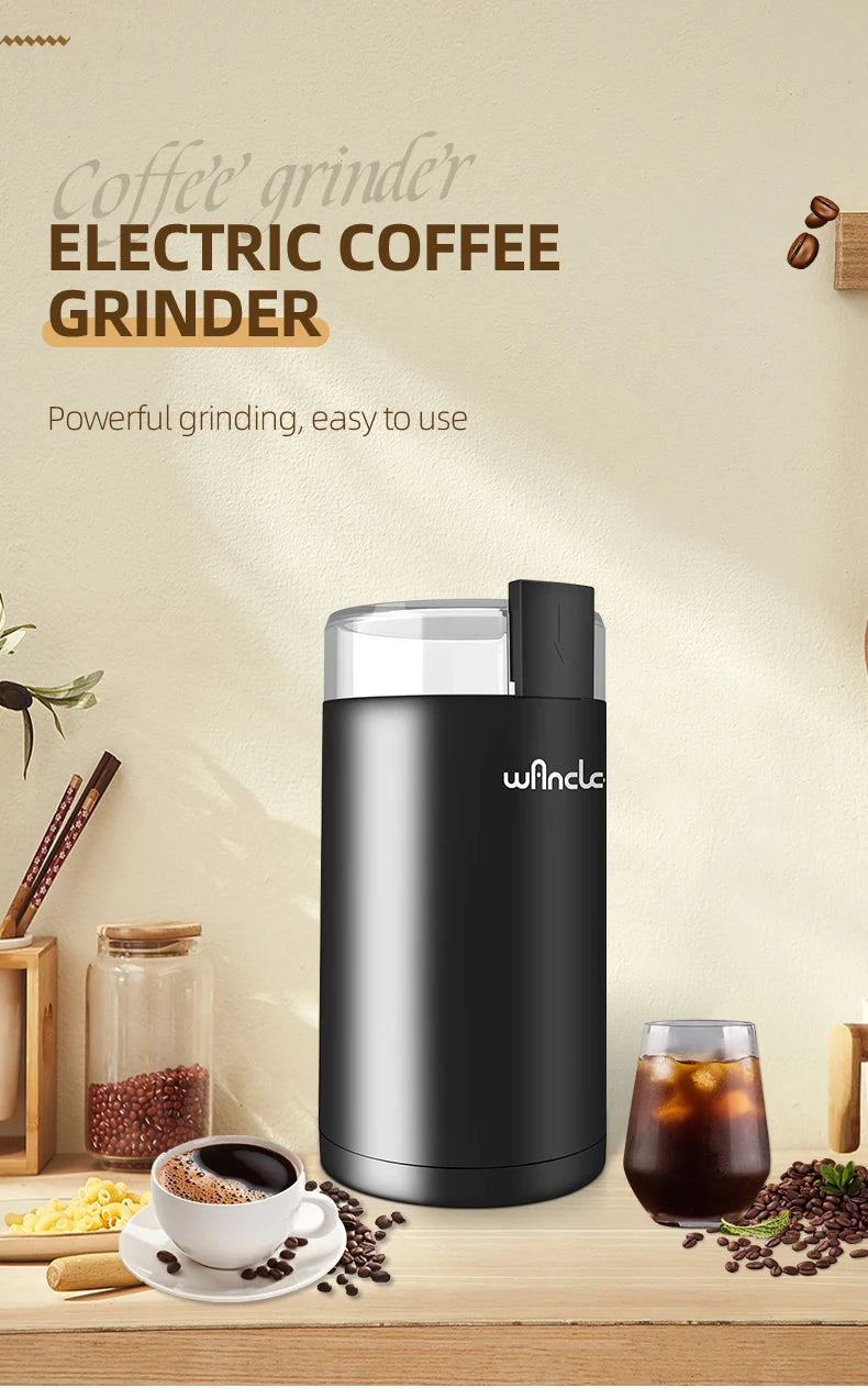 High-Power Coffee Grinder Multifunctional Coffee Bean