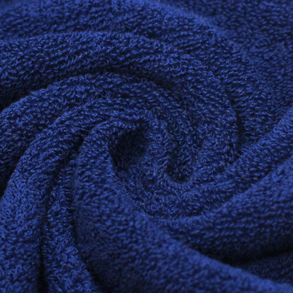 Set of 3 Cotton Bathroom Towels 2pcs Hand Face 35x75cm and 1pcs Big Bath Towels 70X140cm Washcloths