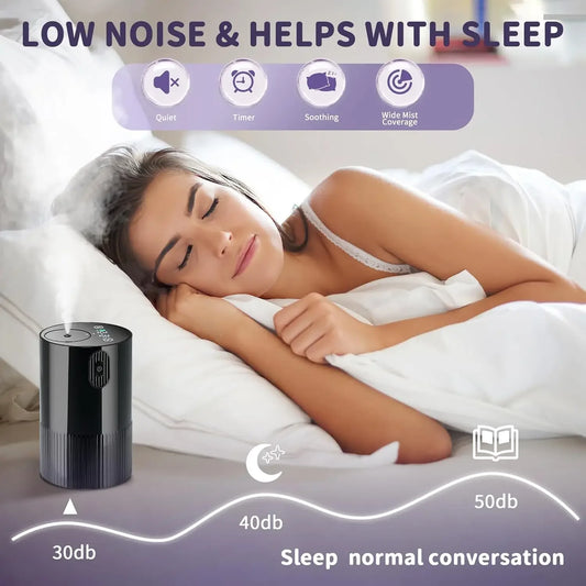 Essential Oil Diffuser Portable Cordless Battery Operated for all Rooms USB Rechargeable