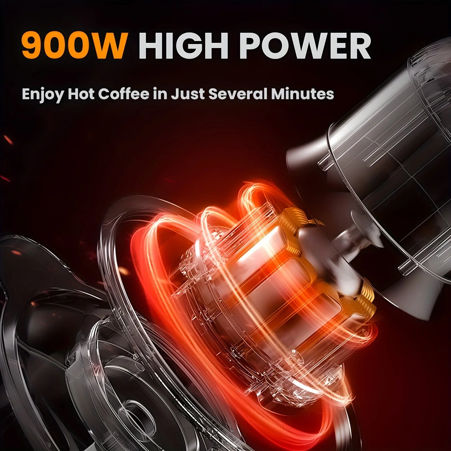 12 Cup Programmable Coffee Maker, 900W Drip with Glass Carafe, Auto Shut off