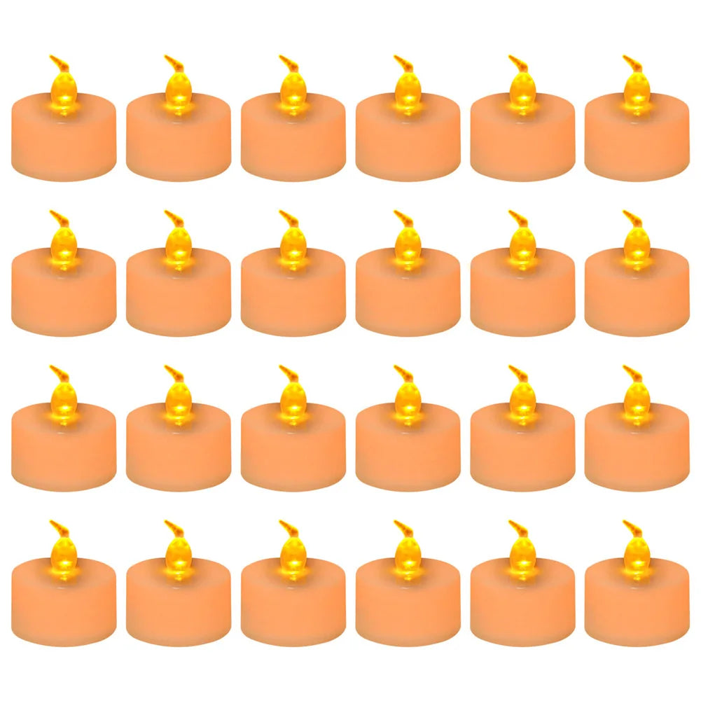 12/24Pcs Flameless LED Candle Battery Operated Flickering Candle For Home