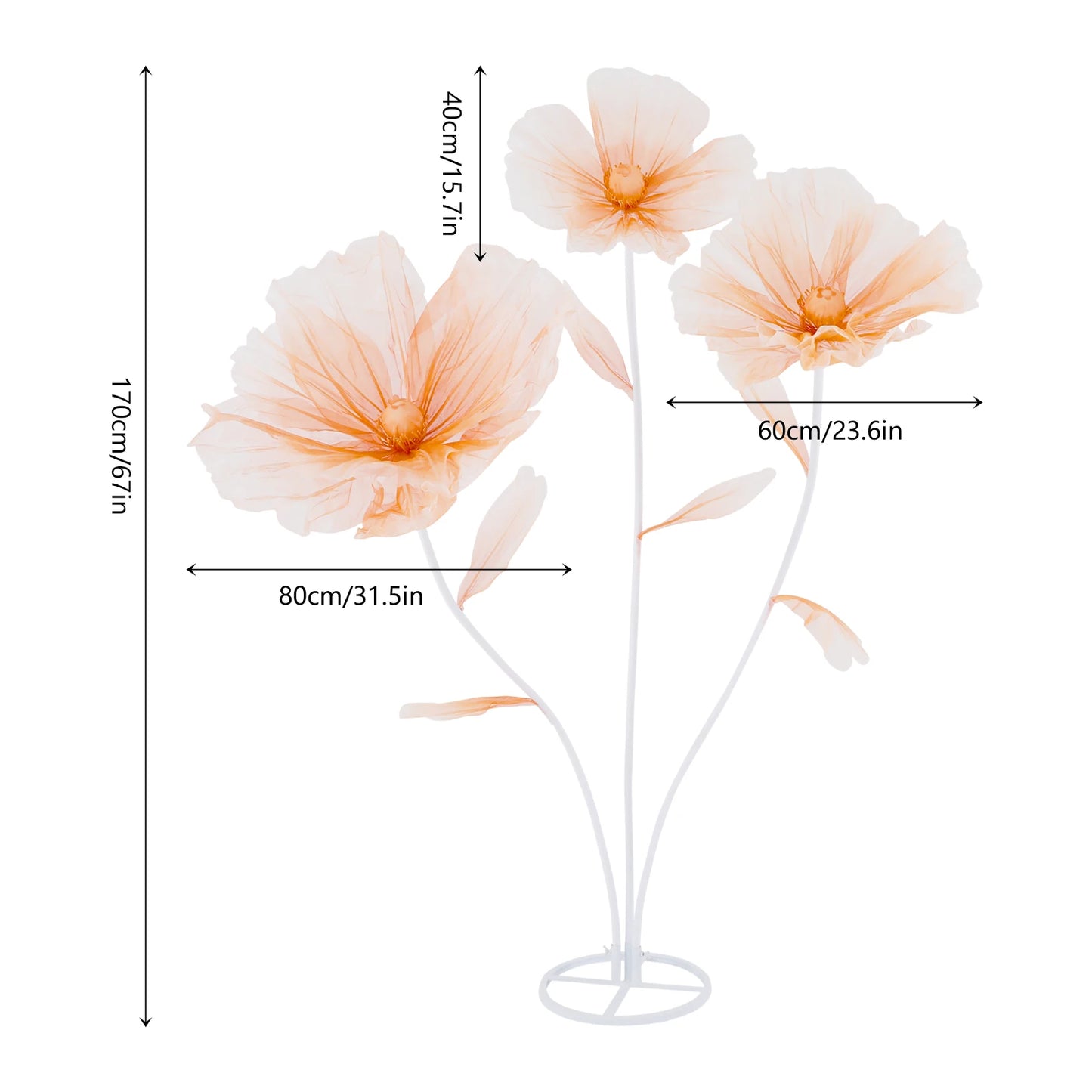 Flowers for all Decor Available in soft red color Elegant and Durable for Stunning Events