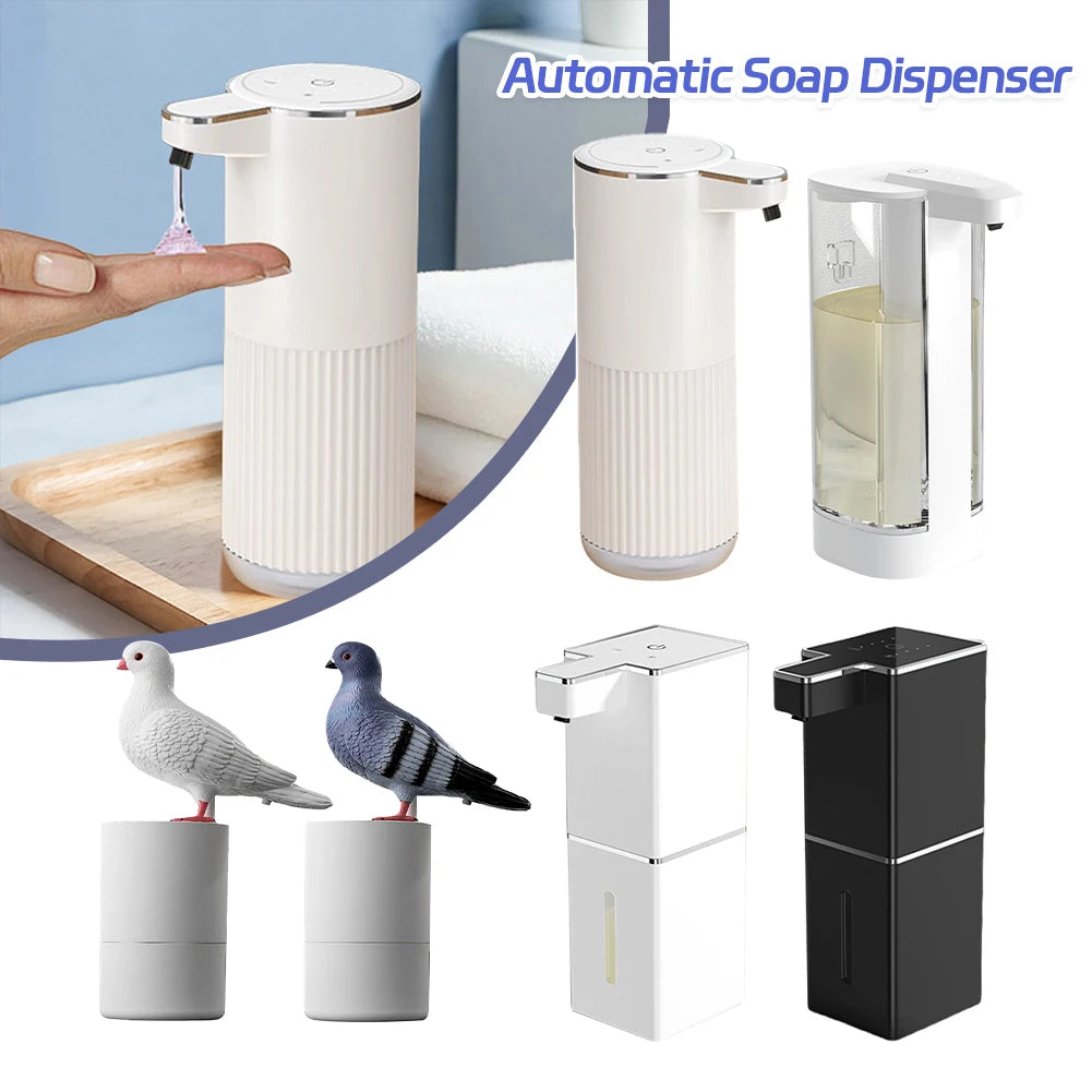 Automatic Soap Dispenser Bathroom  Rechargeable Liquid Soap 300/400/500ML Foam Electric