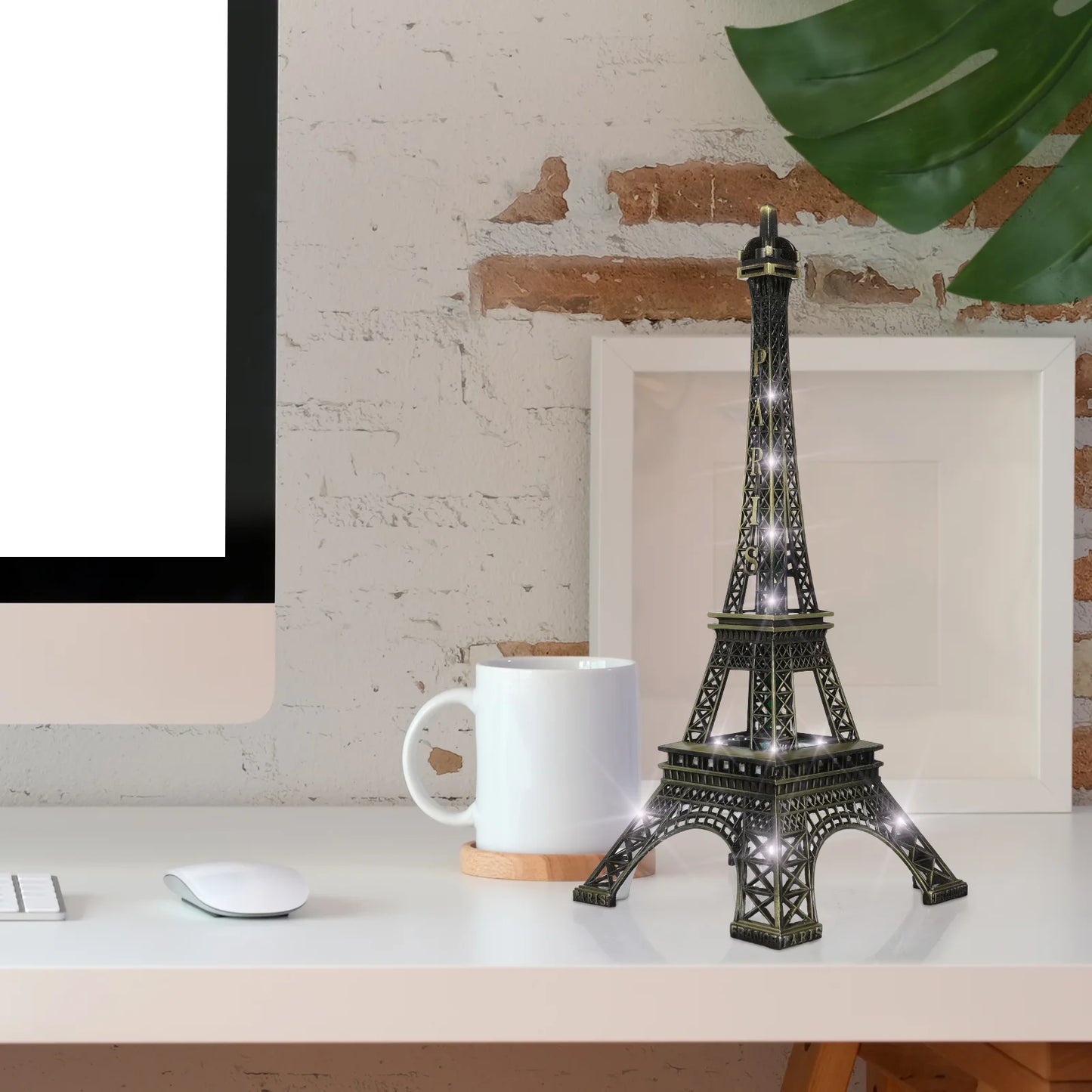 Led Light Paris Eiffel Tower Vintage Decoration